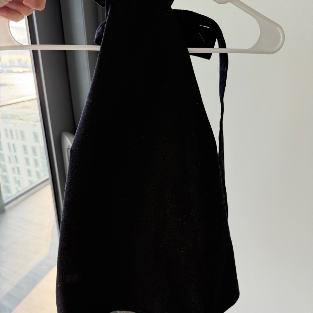 Chic Halter Top Denim. Small